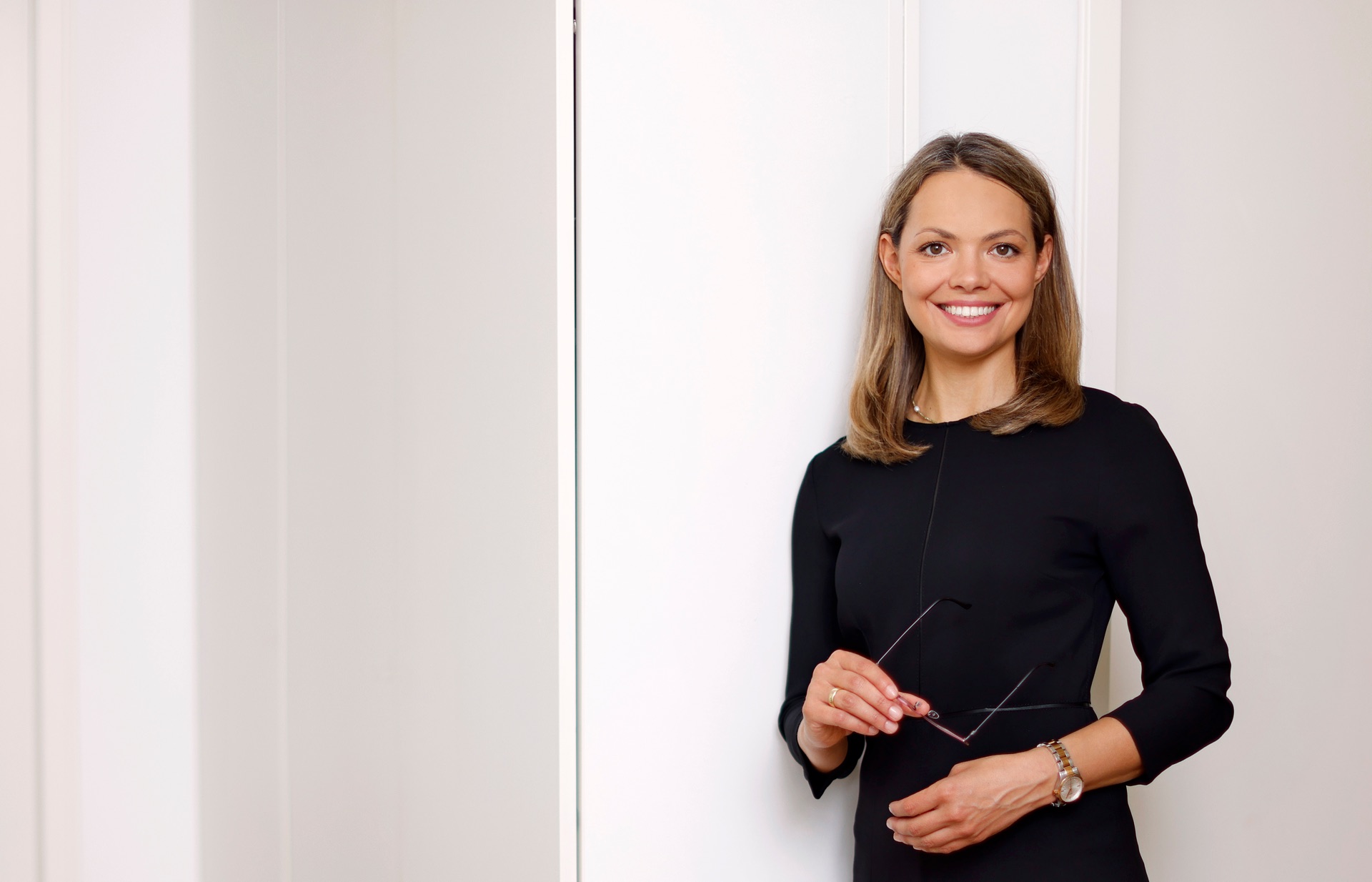 Julia Sontheimer, Fachanwältin für Arbeitsrecht, in ihrer Kanzlei in Düsseldorf